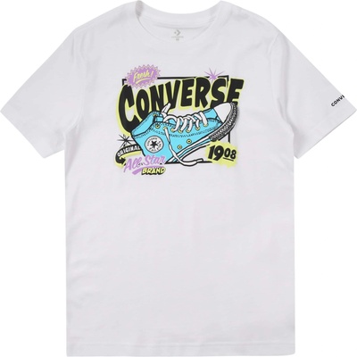 Converse Тениска 'cnvb sun fresh' бяло, размер l