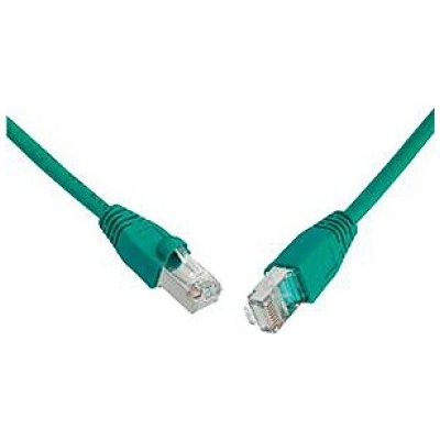 Solarix C6-315GR-1MB patch CAT6 SFTP PVC, 1m, zelený