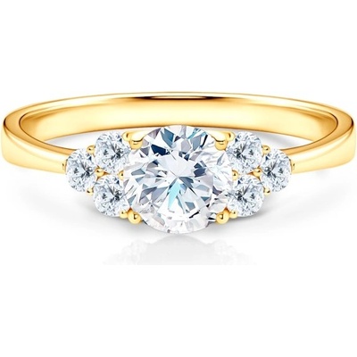 Savicki Zásnubný prsteň Fairytale žlté zlato laboratórny diamanty PI Z FAIR107 LAB