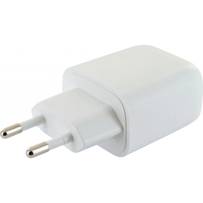 Schwaiger Rychlonabíječka USB-A/USB-C, 20W/230V, bílá – Zboží Živě