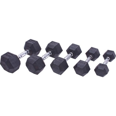 Sportago Hexagon Sada činek - 2,5 + 5 + 7,5 + 10 + 12,5 kg