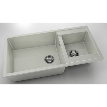 Image 1 of FAT Мивка Vanguard 235, Polymer marble, 02 Полярен гранит, с включен сифон