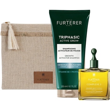 Rene Furterer Комплект - Шампоан Triphasic и Стимулиращ концентрат, 200 + 50 ml