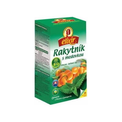 Agrokarpaty Rakytník s medovkou Bio ovocno bylinný čaj 20 x 2 g