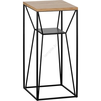 EGLO 424013 - Странична маса OTAWARA 65, 5x30, 5 см черен/кафяв (EG424013)