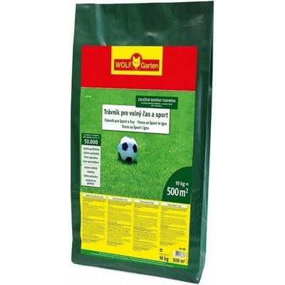 WolfGarten SG 500 trávnik na šport a hry na 500m2 10 kg 3825865