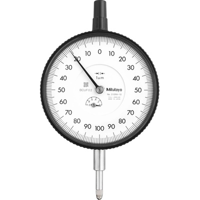 Mitutoyo Úchylkoměr číselníkový analogový 100/0-1/0001mm nárazuvzdorný mitu-3109ab-10