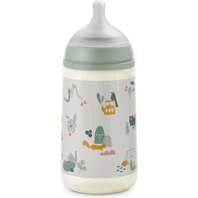 Suavinex kojenecká láhev Walk zelená 270ml