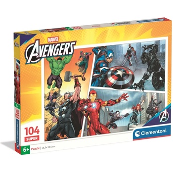 Clementoni - Puzzle Avengers - 100 piese