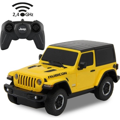 Jamara Jeep Wrangler JL RC auto 1:24 žluté 2,4GHz