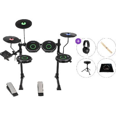 NRG EDK-50 LightUp Premium SET Black Комплект електронни барабани (EDK-50LK-PREMIUM-SET)