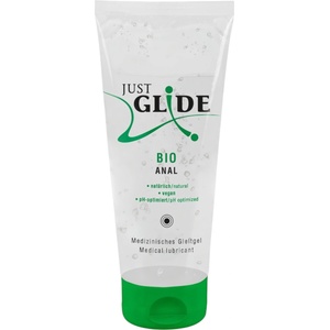 Just Glide - анален лубрикант на водна основа - веган - 200 мл - desirel