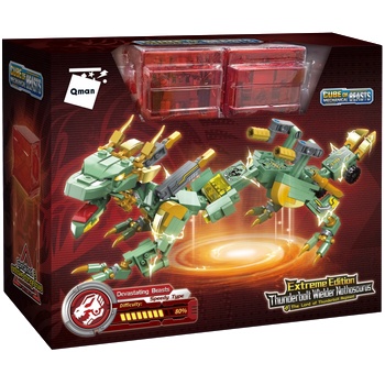 Qman Конструктор, Qman, Mechanical Beasts, Владетелят на гръмотевиците, Нотозавър, (Q41226)