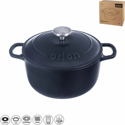 ORION Hrnec LITINA SMALT 26 cm 5,2 l poklice