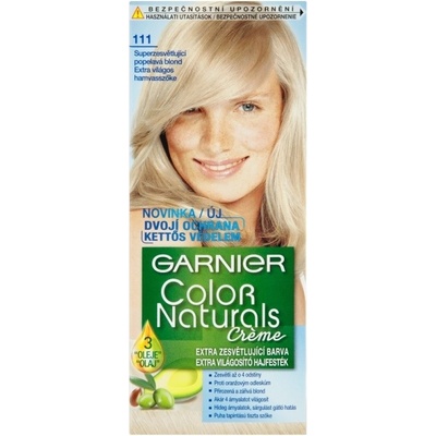 Garnier Color Naturals Créme permanentní barva na vlasy 111 Extra Light Natural Ash Blond 40 ml