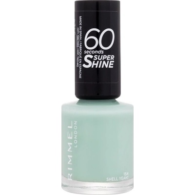 Rimmel 60 Seconds Super Shine lak na nehty 154 Shell Yeah 8 ml