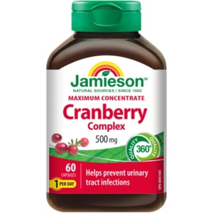 Jamieson Червена боровинка - комплекс 500mg 60 капсули (IP328)