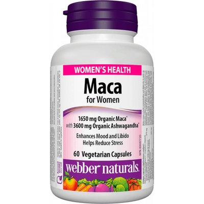 Webber Naturals Maca for Women 60 kapsúl