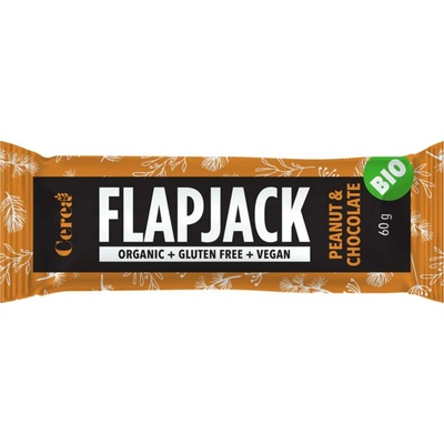 Cerea Flapjack bezlepkový arašídy a čokoláda 60 g