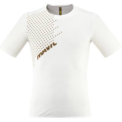 Mavic Мъжка фланелка с къс ръкав за колоездене Mavic Crosstrail S/S Jersey Cycling jersey - Big M / Corde (056-4041-0111)