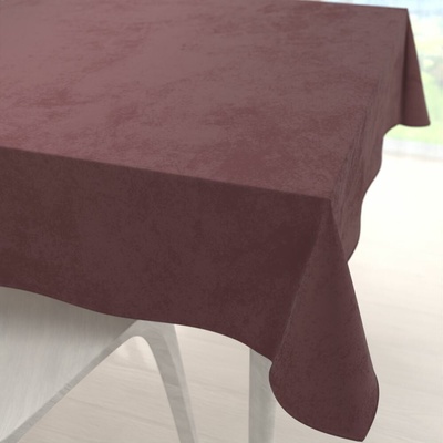 Biante Zamatový štvorcový obrus Velvet Prémium SVP-019 Hnedofialový 80x80cm