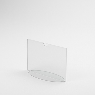 Najcenovky.sk Stolový stojanček typu T na letáky a menu A5 (148 x 210 mm) na šírku