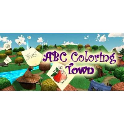 Игра ABC Coloring Town за PC Steam, Електронна доставка