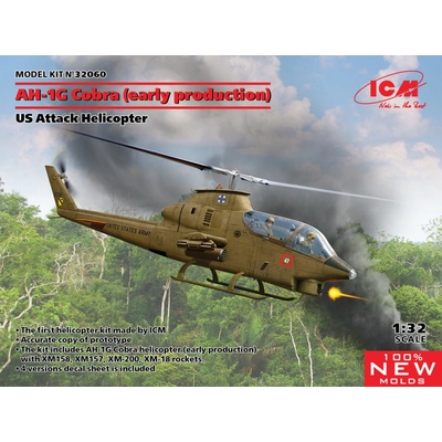 ICM AH-1G Cobra early production US Attack Helicopter 1:32
