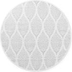 Hanse Home Кръгъл килим за открито и закрито в цвят слонова кост и сиво ø 160 cm Duet Liora - NORTHRUGS (106246-160)