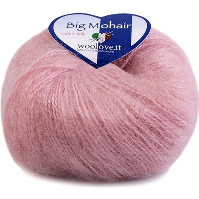 Pletací příze 25 g Big Mohair - 12 (908) modrá námořnická