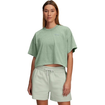 UNDER ARMOUR Dámske tričko s krátkym rukávom UA HWT WASH SS GRN Zelená