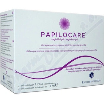 Papilocare vaginální gel 21 x 5 ml