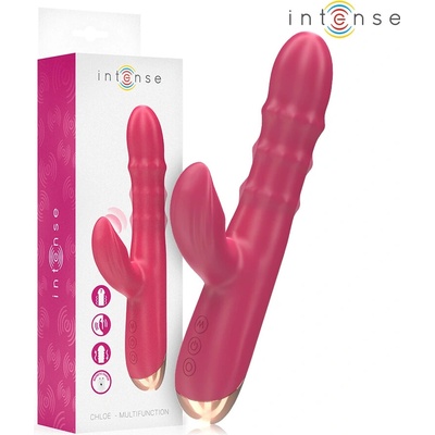 Intense chloe multifunction vibrator 3 in 1 red