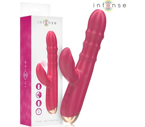 Intense chloe multifunction vibrator 3 in 1 red