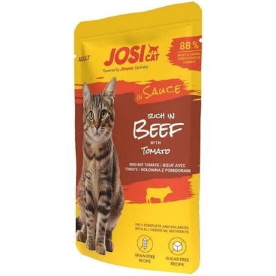 JosiCat kapsička Beef in Sauce 85 g