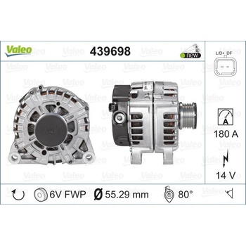 Alternátor VALEO 439698
