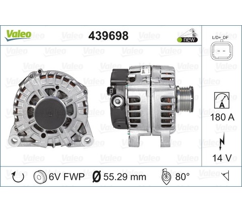 Alternátor VALEO 439698
