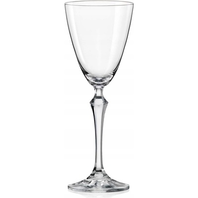 Bohemia Crystal Skleničky na bílé víno bílé 6 x 350 ml