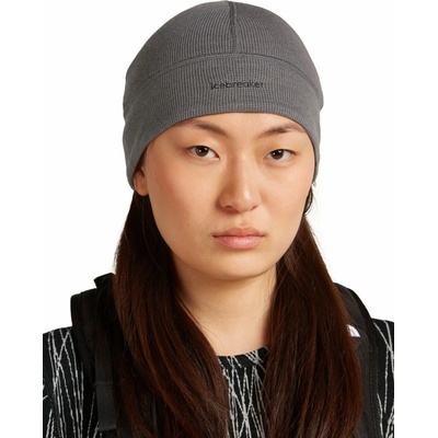 Icebreaker 260 Waffle Knit Rever beanie Obsidian/Black