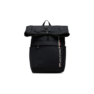 Tommy Hilfiger Раница Th Monotype Rolltop Backpack AM0AM11792 Тъмносин (Th Monotype Rolltop Backpack AM0AM11792)