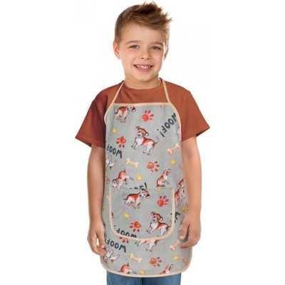 Bellatex Dětská zástěrka 47x60cm Pejsek