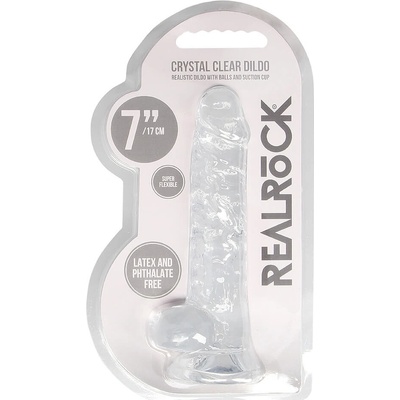 Shots REALROCK Realistic Dildo with Balls 17 cm