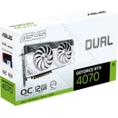 Asus Dual GeForce RTX 4070 OC White Edition 12GB GDDR6X 90YV0IZ4-M0NA00