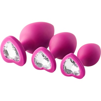 Image 1 of DreamToys Flirts Anal Training Kit Gem Stone Pink