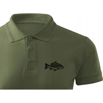 ForestMax rybárske polo tričko potlač Kapor vz.03 krátky rukáv