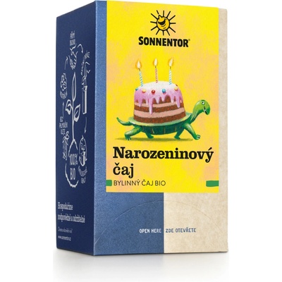 Sonnentor Narozeninový čaj bio 27 g 18 sáčků