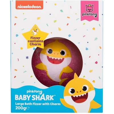 Pinkfong Baby Shark Bath Fizzer от Pinkfong за Деца Бомбичка за вана 200г