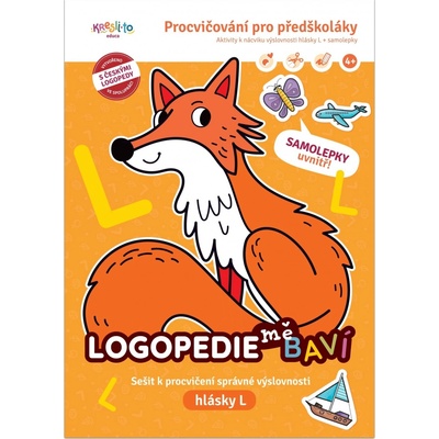 Logopedie mě baví - Sešit k procvičování hlásky L - Lucie Škodová