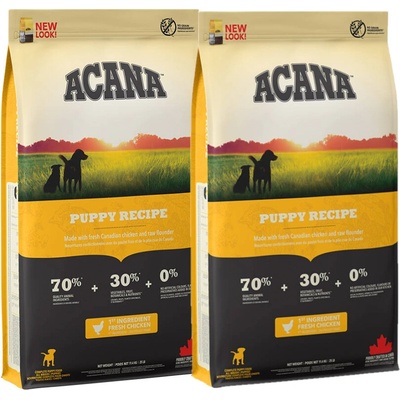 Acana Puppy & Junior 2 x 11,4 kg