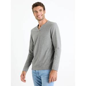 Celio Сива мъжка тениска Celio Fegetiml Celio | Siv | МЪЖЕ | S